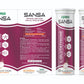 SANSA L-Glutathione Effervescent Tablets – Skin Whitening, Brightening & Daily Glow Drink (Orange Flavour)