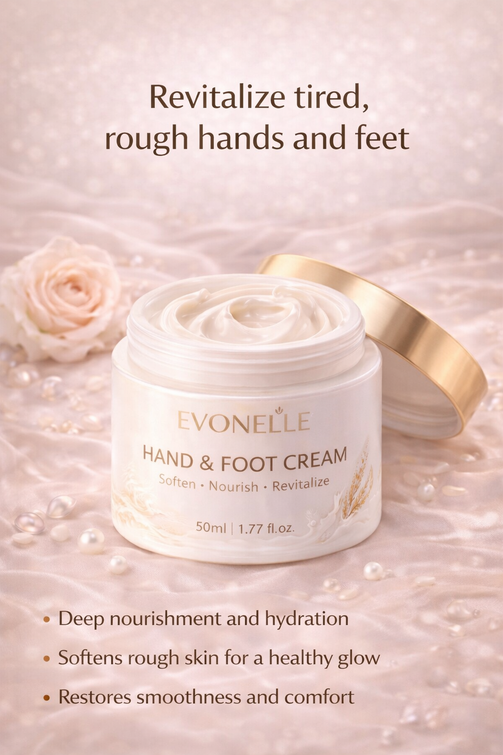Evonelle Hand & Foot Repair Cream (50ml)