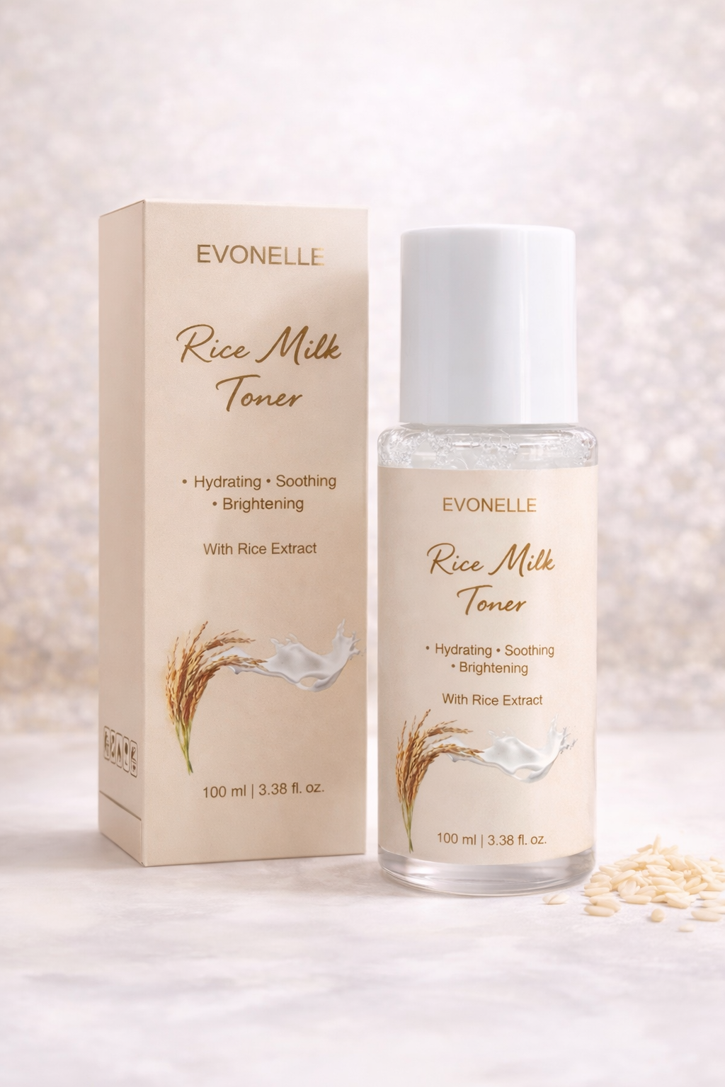 Evonelle Rice Milk Toner - 100 ML